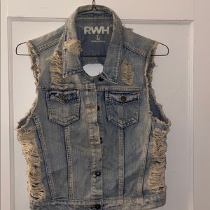 Denim vest